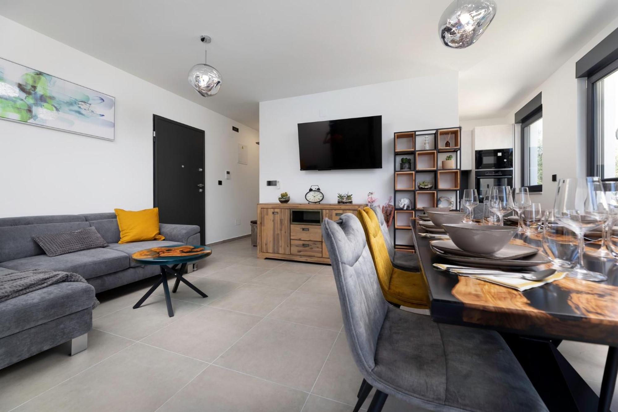 Luxury Villa Adria Apartments クルク エクステリア 写真